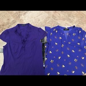 Bundle of TWO vibrant purple tops! 😍